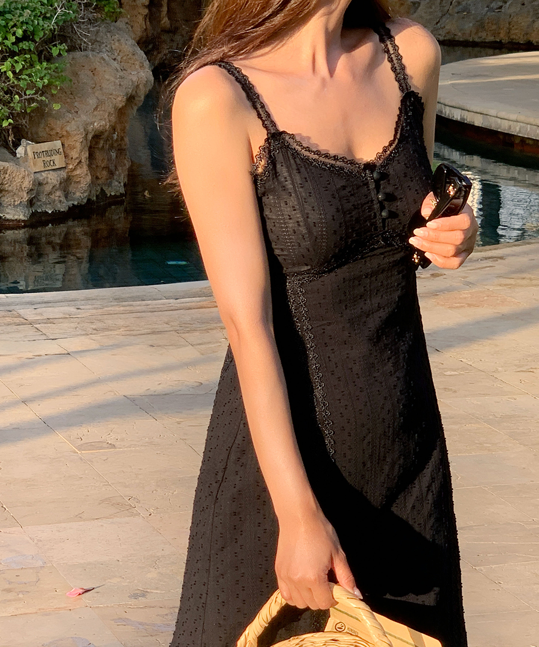 jennyfax レース ビスチェ ワンピース original/S-XL]レースビスチェ