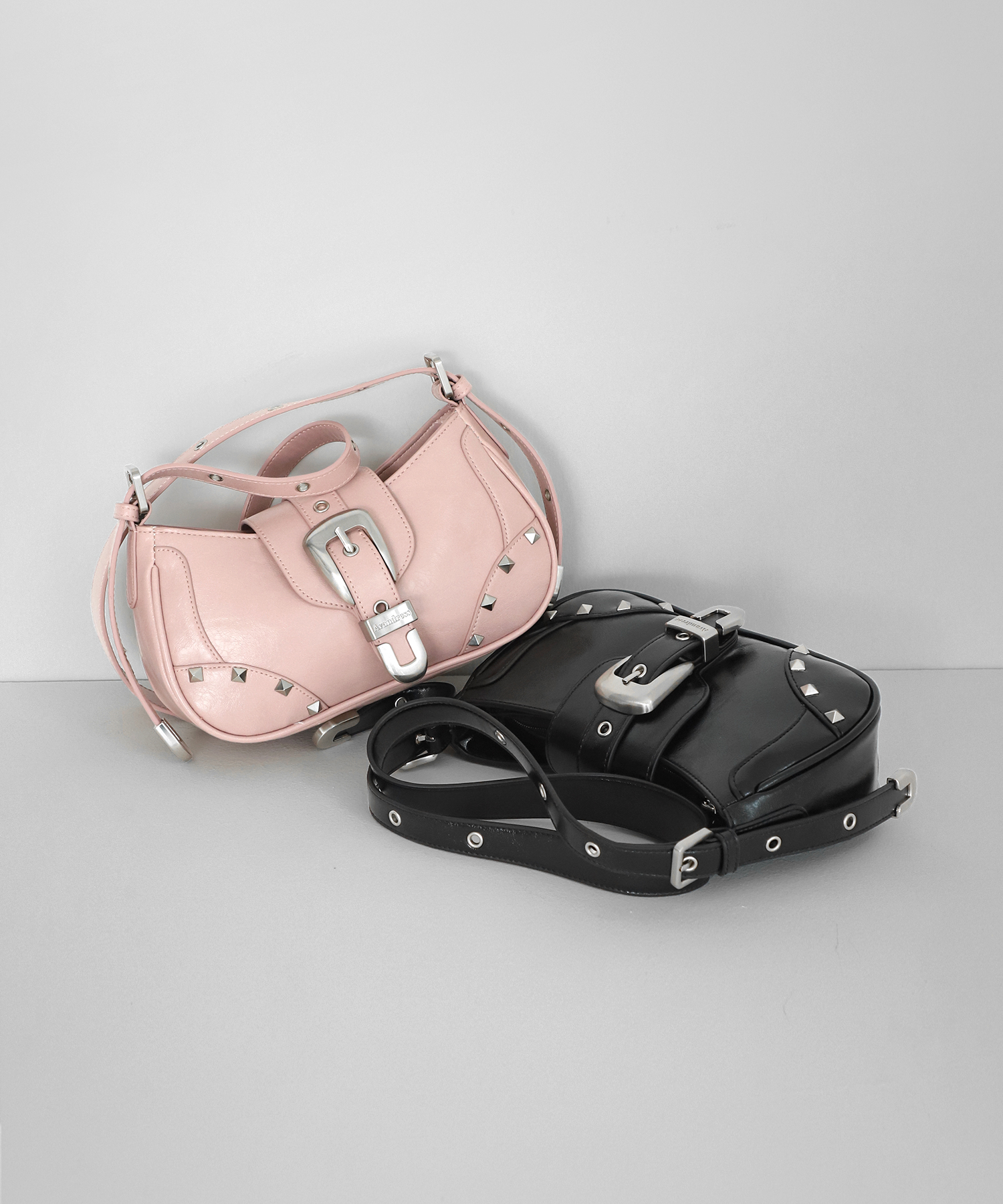 Buckle Stud Bag - 2COL
