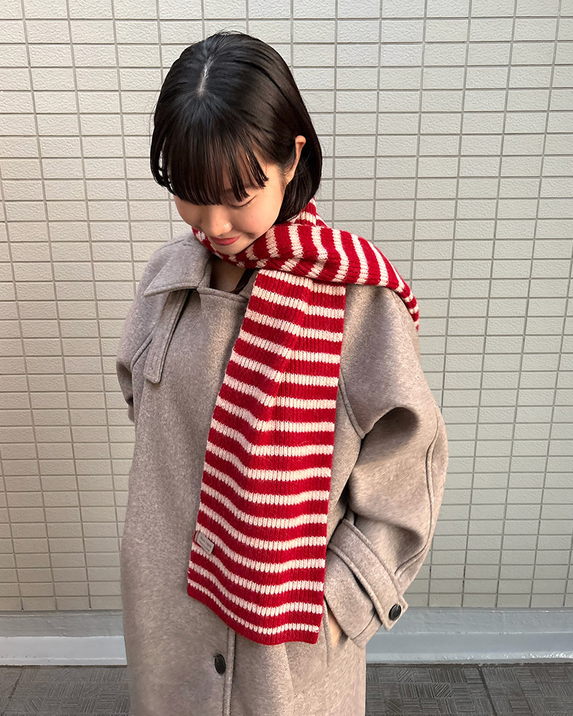 マルチボーダーマフラー