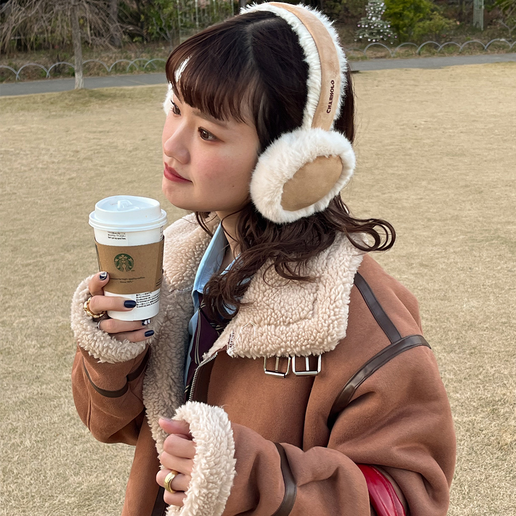 ムートンイヤーマフ | ファッション通販サイト NUGU