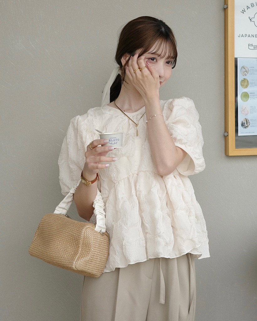 レース ブラウス トップス[品番：GW000003919]｜Growing Rich
