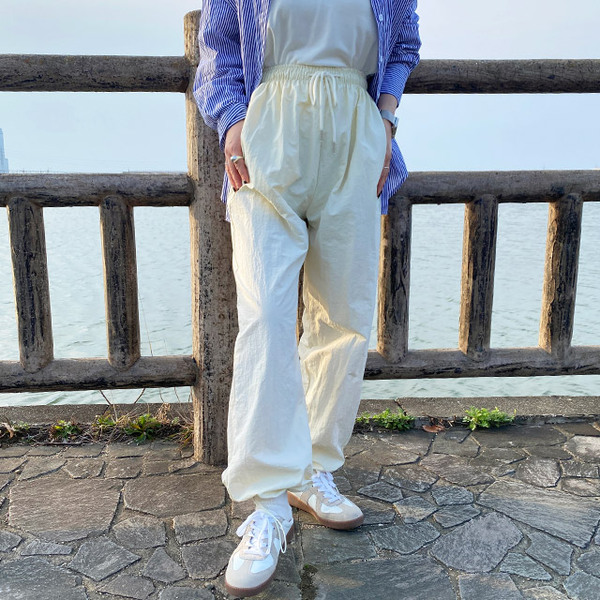 9090 ベージュ ナイロンパンツ 9090 Original Painter Pants – YZ