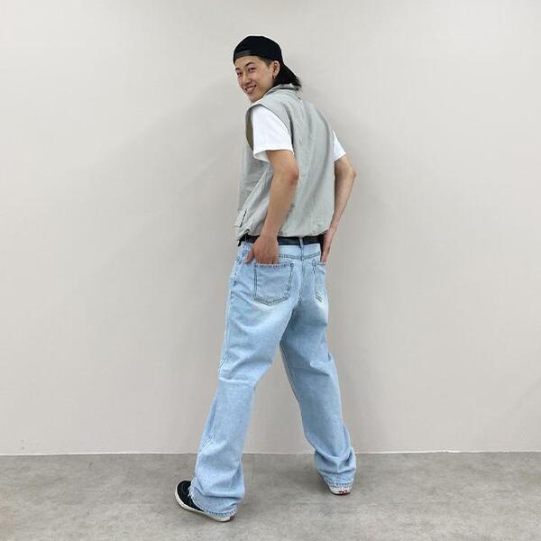 SALE) ウォッシュライトデニムパンツ | ファッション通販サイト NUGU