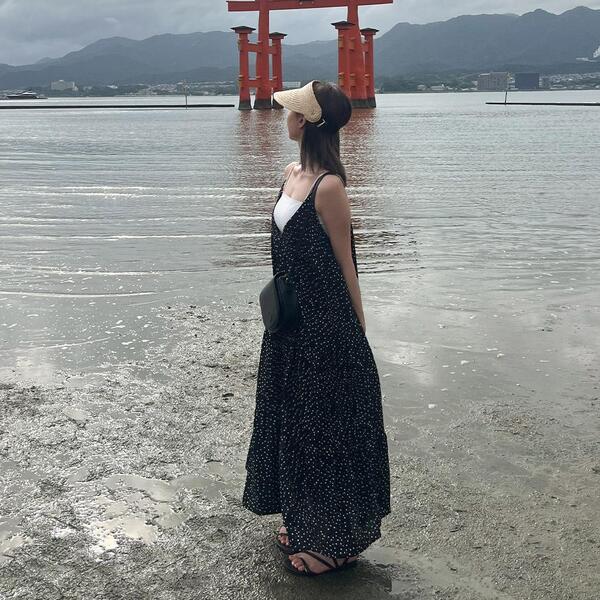 ドットキャミワンピース | ファッション通販サイト NUGU