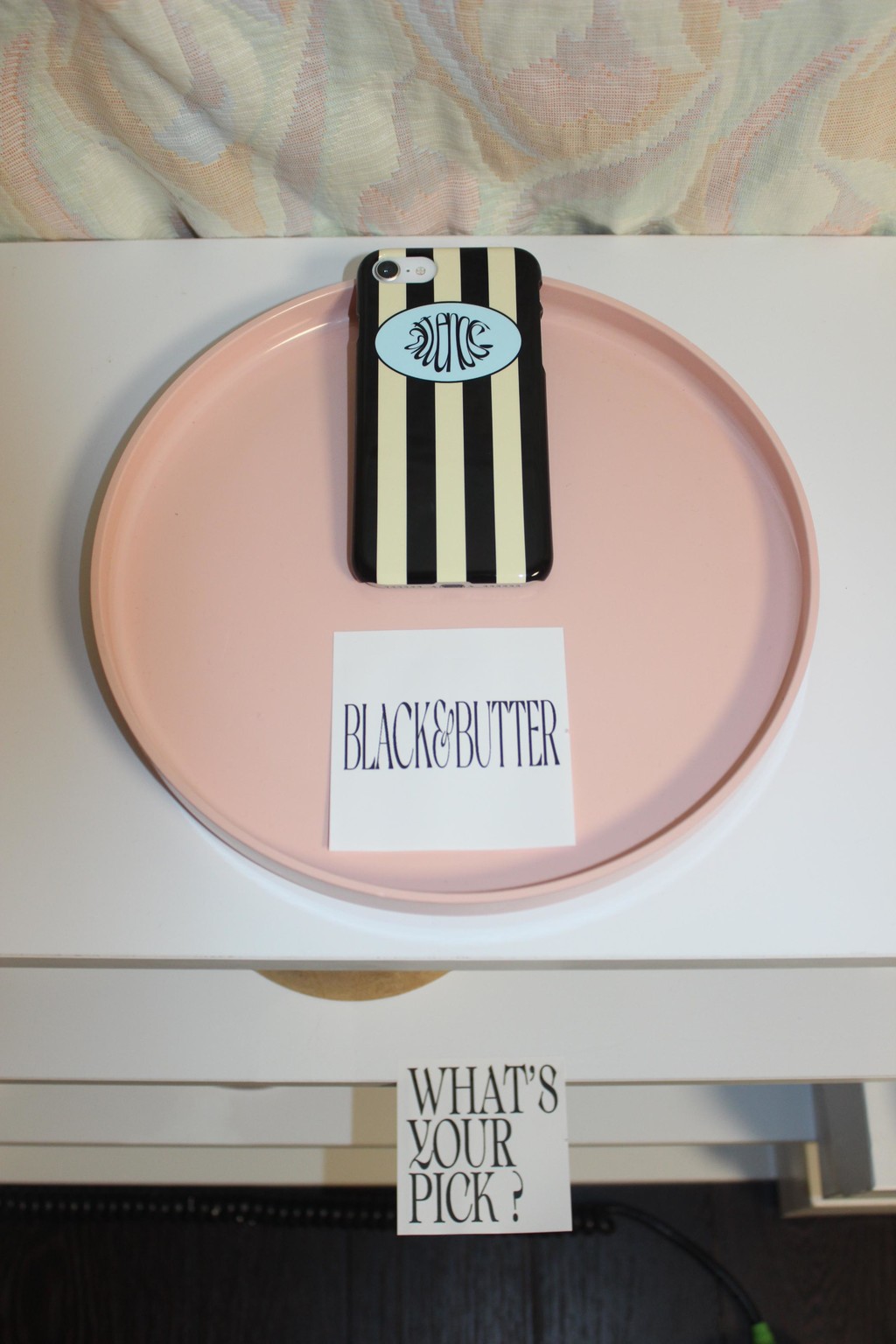 BLACK & BUTTER Case(black)