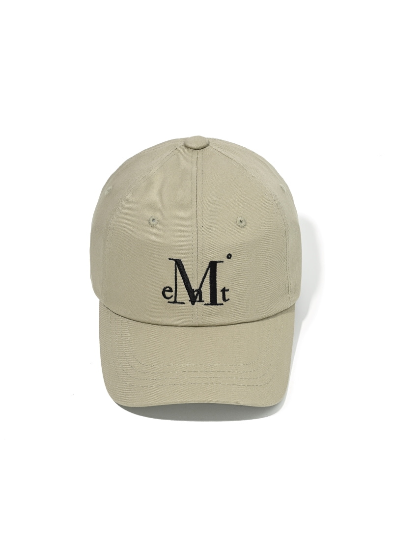 MUCENT SIGNATURE BALL CAP (Beige) キャップ