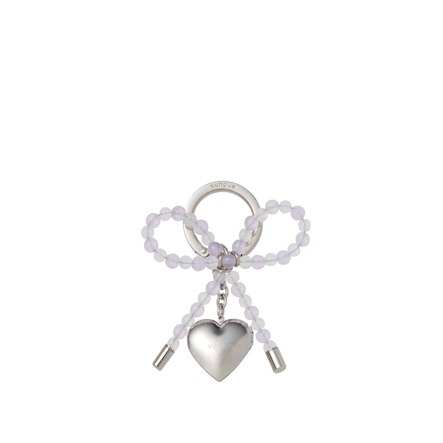 予約販売【LOUVINI】 ハンドストラップ PETIT CUORE PINK-RED