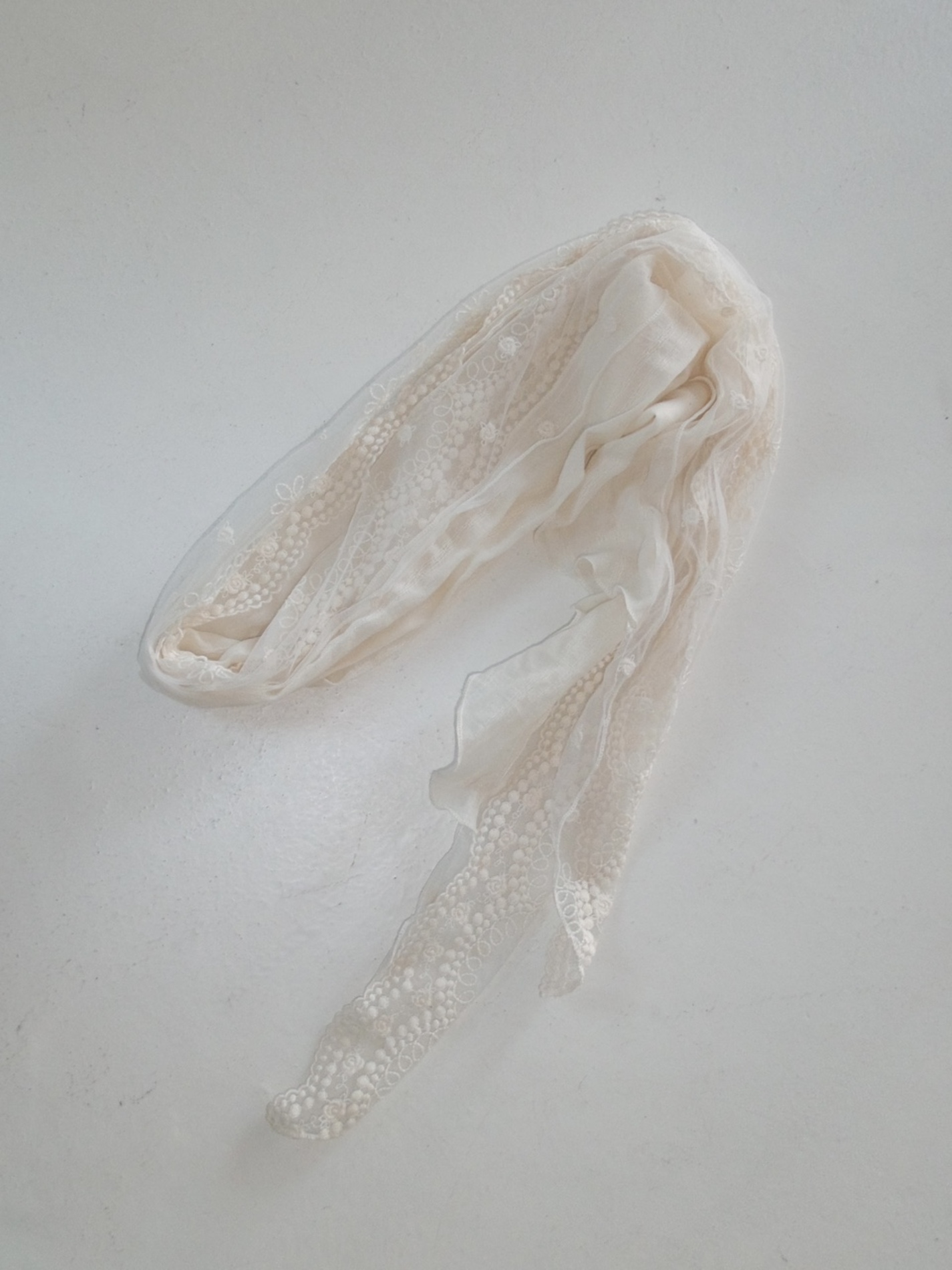 ボヘミアンレーススカーフ