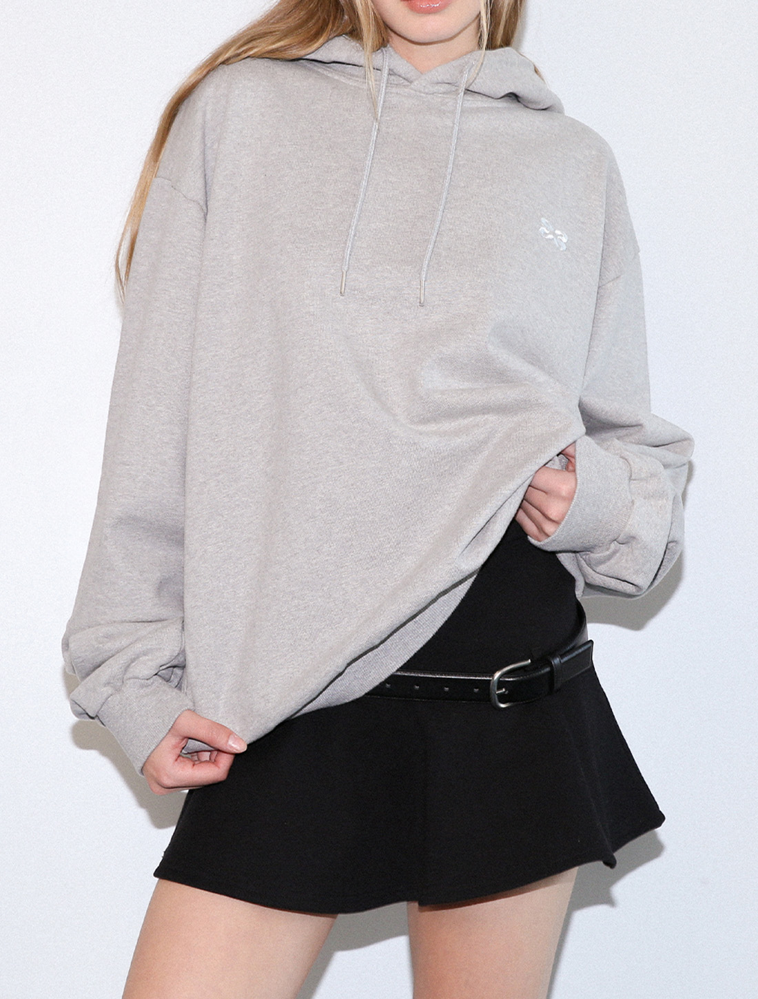 MIGNON LOGO HOOD ZIP-UP (MELANGE) | ファッション通販サイト NUGU