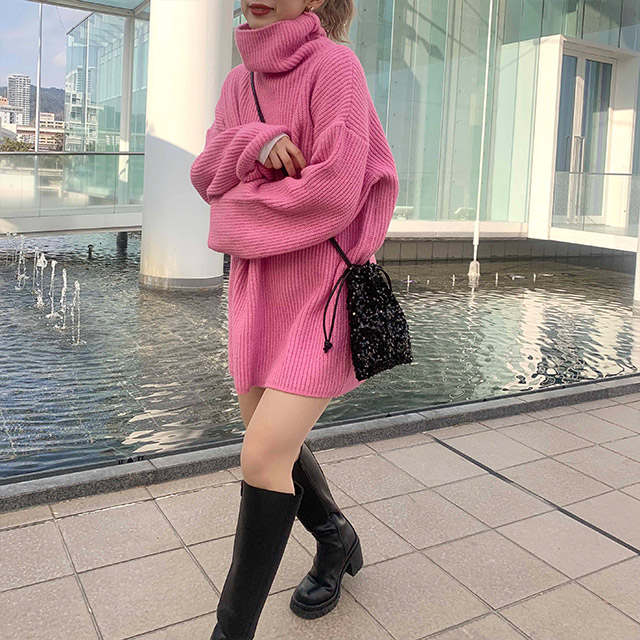 nugu CANIE 2wayチェックフリンジウールケープニット NUGU CANIE 2wayチェックフリンジウールケープニット