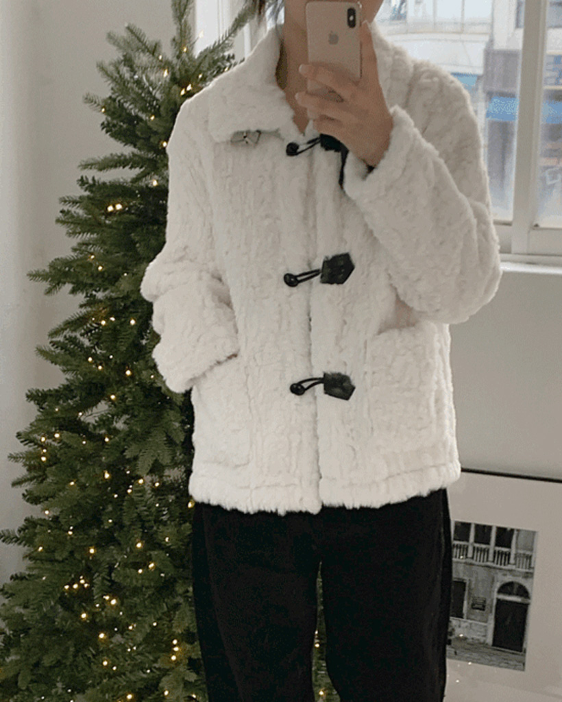 ダッフルボタンファージャケット | ファッション通販サイト NUGU