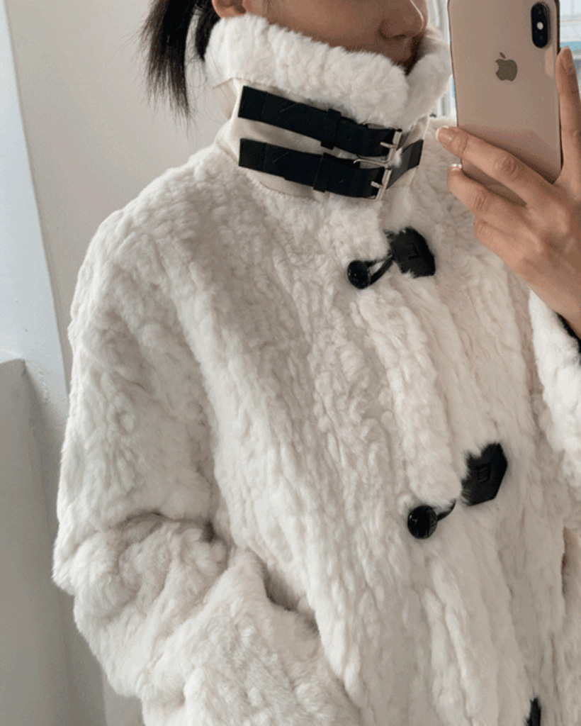 ダッフルボタンファージャケット | ファッション通販サイト NUGU