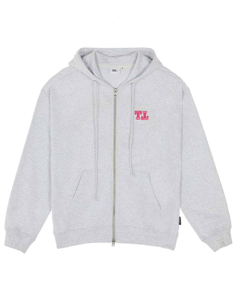 TTピンク2ウェイジップパーカー