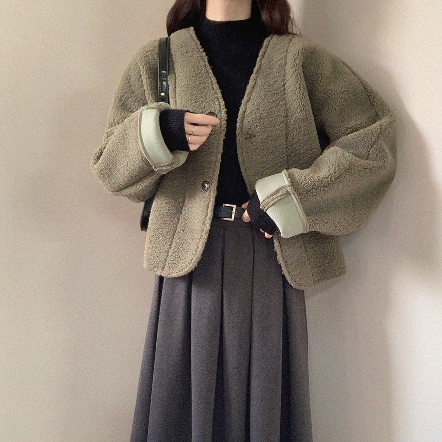 ボアハーフコート | ファッション通販サイト NUGU