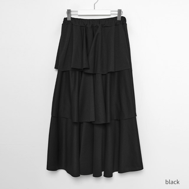 絣３段スカート　専用商品 三段 カンカンロングスカート | ファッション通販サイト NUGU