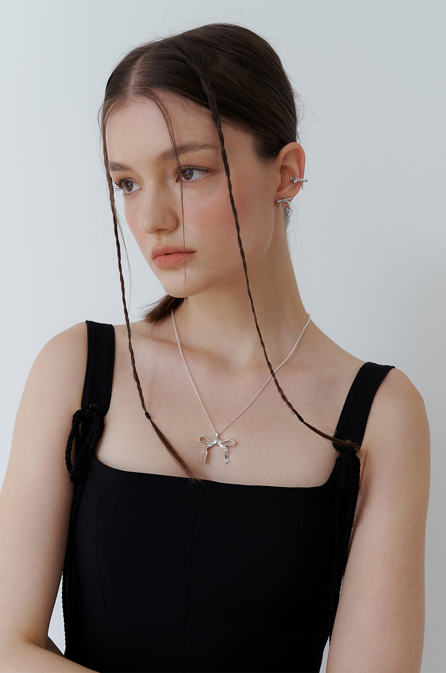 leeENoir■Romance Mini Ribbon Necklace ネックレス/送料関税込 Romance Ribbon Necklace | ファッション通販サイト NUGU