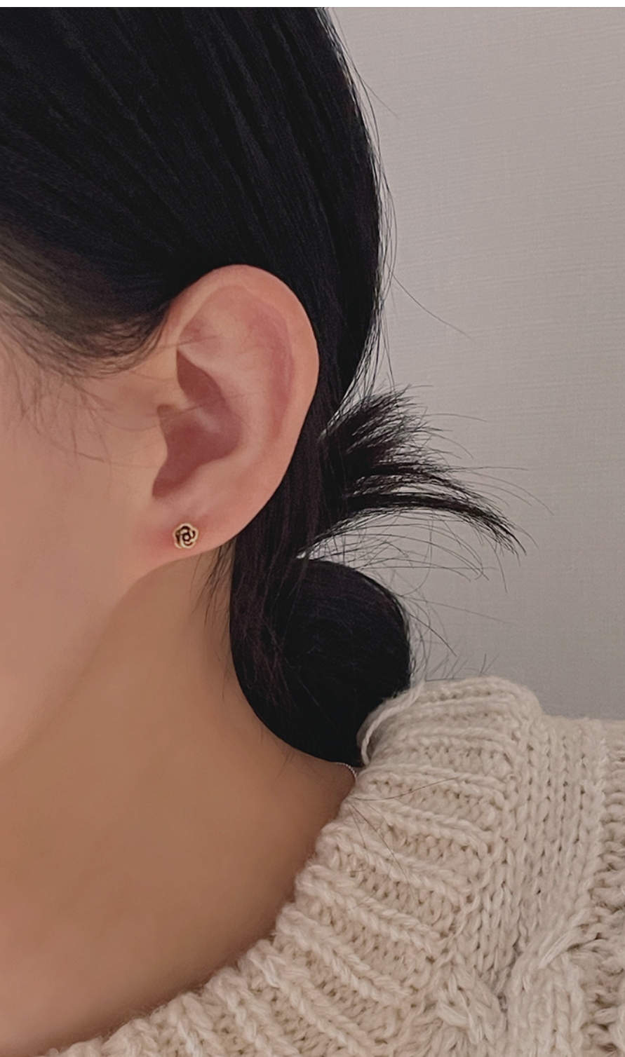 サージカルステンレスミニローズピアス | ファッション通販