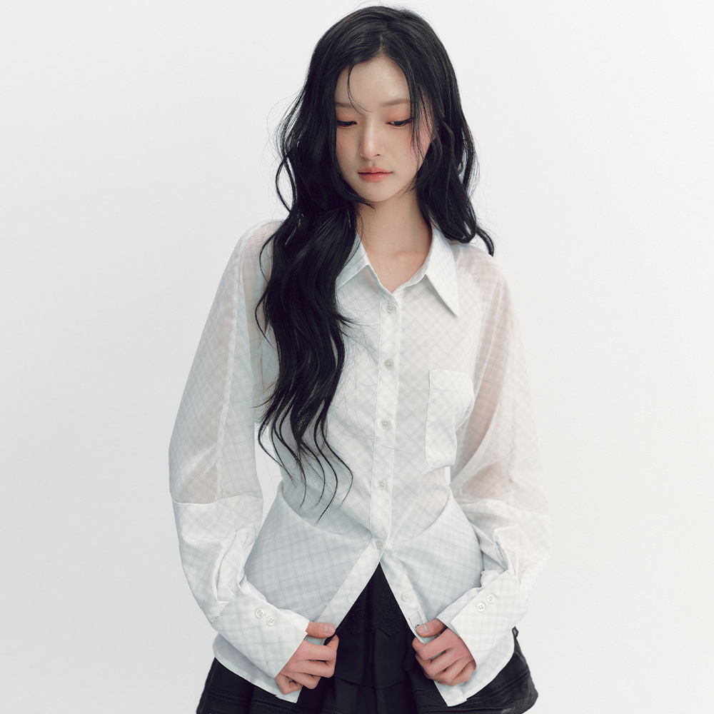 BLUEBERRY TART CHECK SHIRT_TT5S102IV