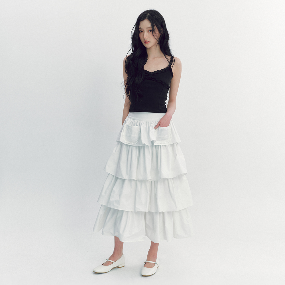 MAXI APRON SKIRT_TT5S502IV