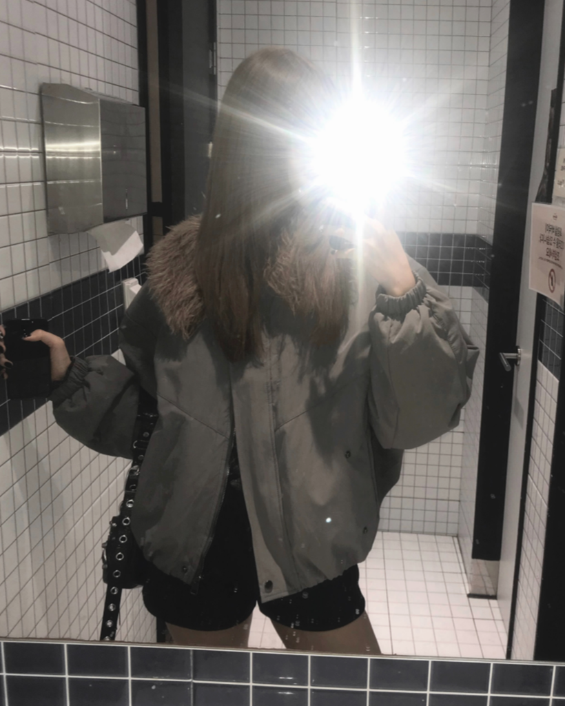 [ファー取り外し可能] 中綿入り ファー ジャケット (2色)