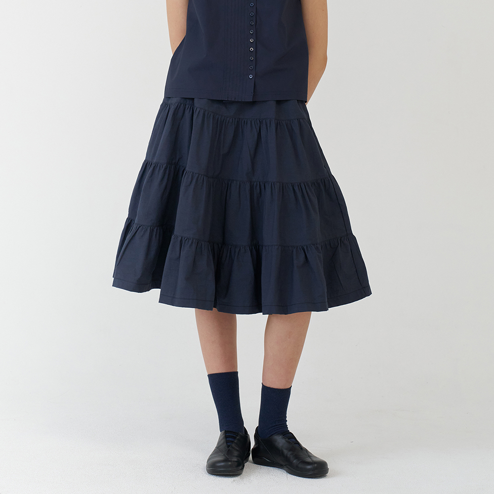 damage frill denim skirt | ファッション通販サイト NUGU