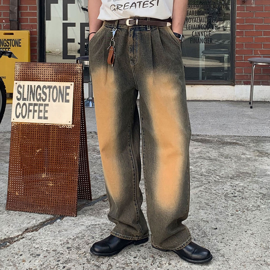ヴィンテージホリックワイドデニムパンツ(1color) | ファッション通販 