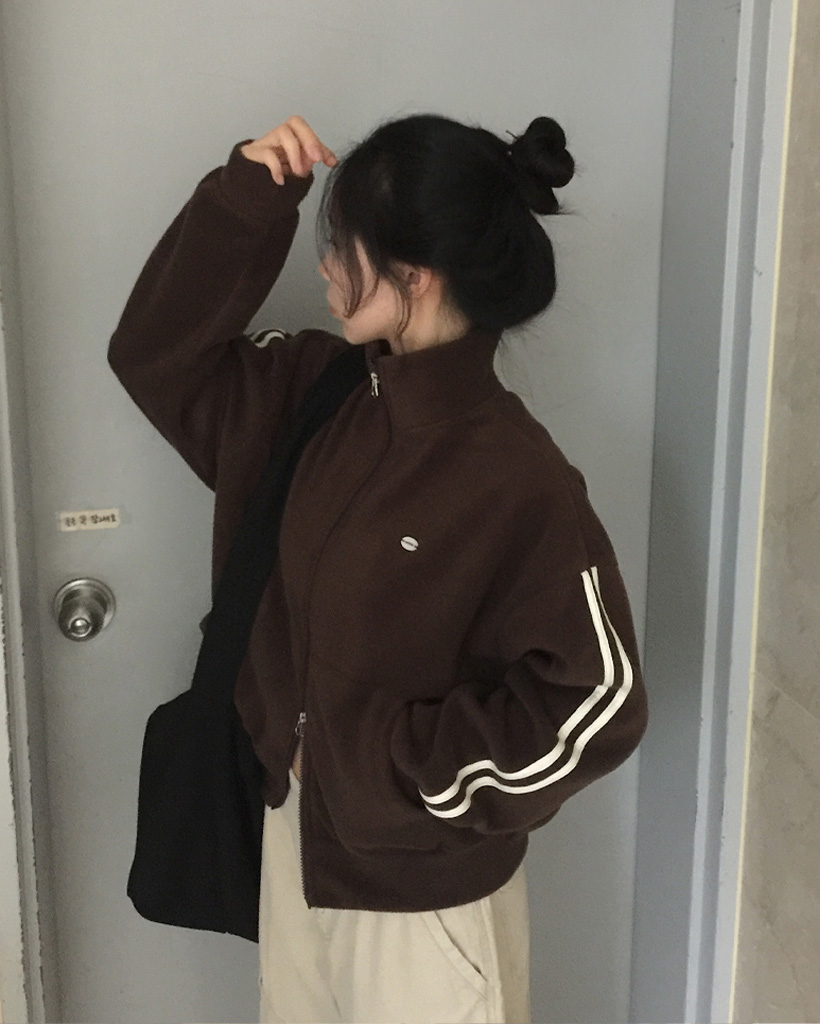 (5color)2wayバイカラー パーカー