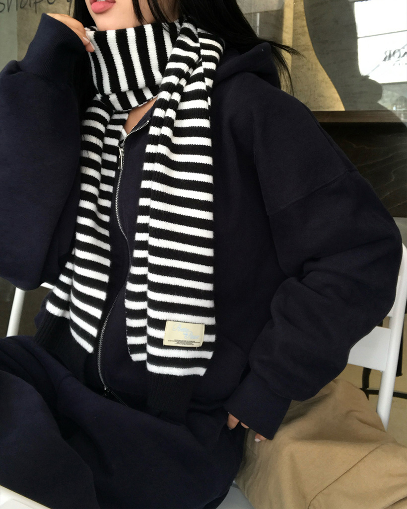 ORIGINAL]ヘリ ストライプマフラー | ファッション通販サイト NUGU