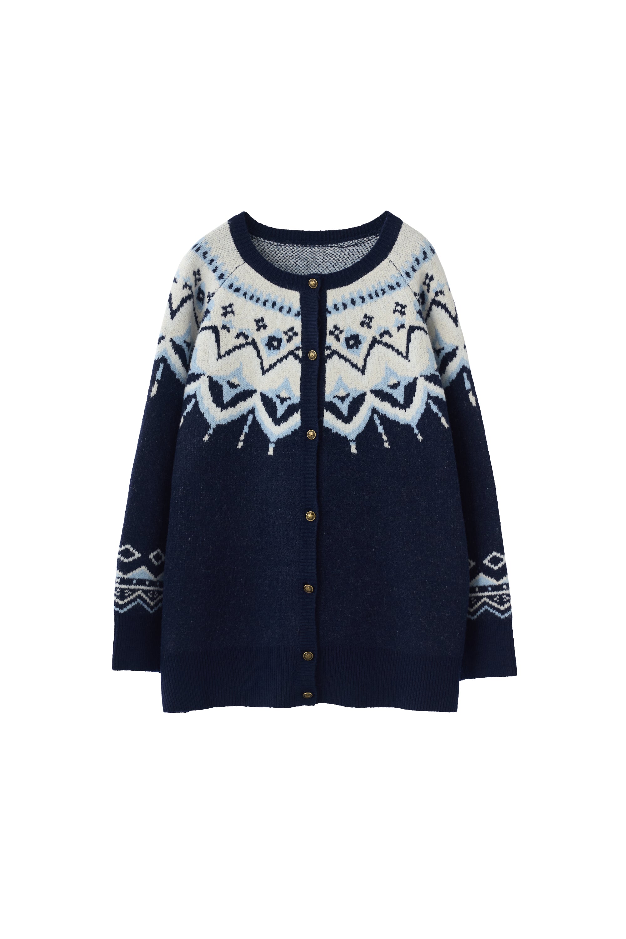nordic knit cardigan | ファッション通販サイト NUGU