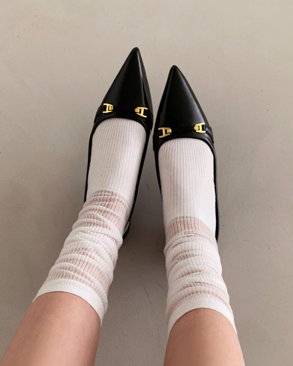 ポインテッドトゥスリングバックパンプス | ファッション通販