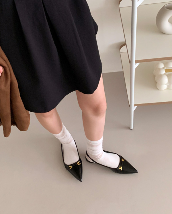 ポインテッドトゥスリングバックパンプス | ファッション通販