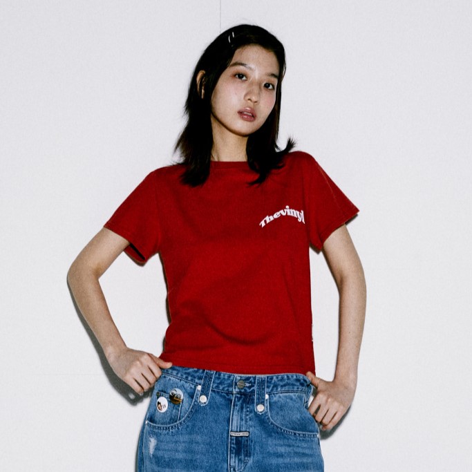 人気 PARMANENT TEE RED Supreme Old English Tee (FW24) - $54