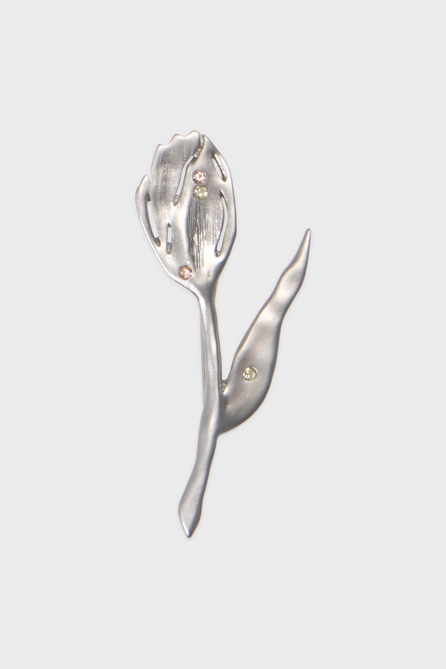 Soft Tulip Hairpin (Silver)