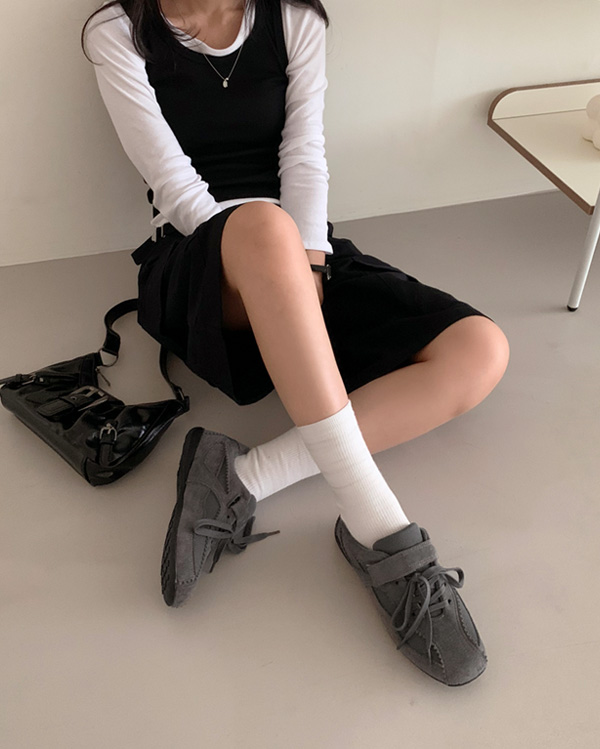 ハイクオリティー]レザースエードスニーカー | ファッション通販サイト