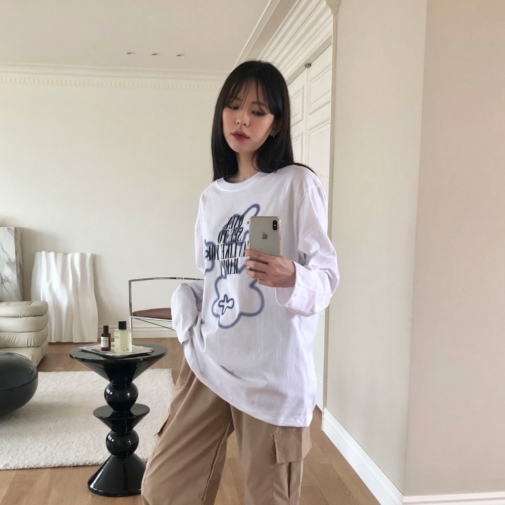CHANEL 鳥プリント Tシャツ Sサイズ ws10412-3.jpg