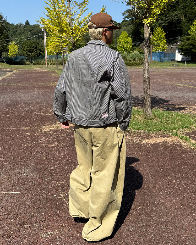 ストライプトラッカージャケット | ファッション通販サイト NUGU