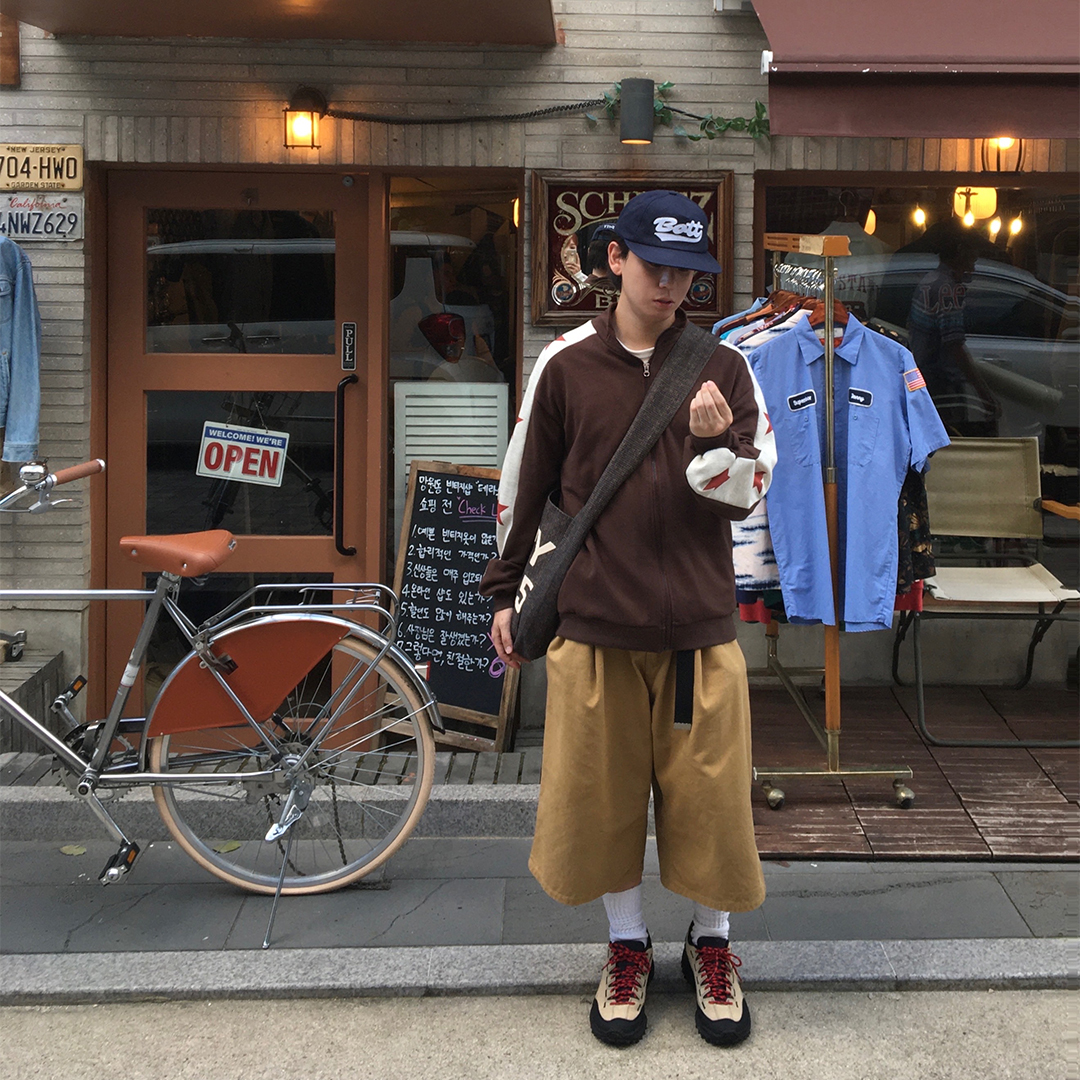 てぷぷ　0103 ♡ Vintage Star Zip-Up (3 Color) | ファッション通販サイト NUGU