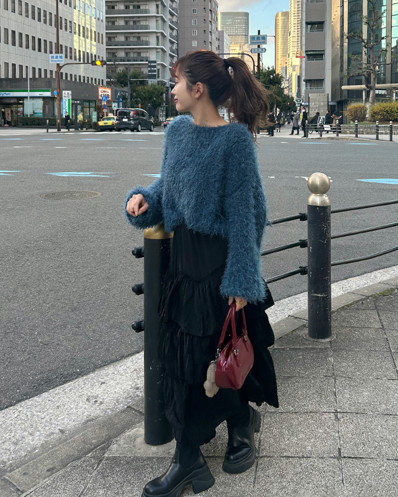フリルティアードロングスカート | ファッション通販サイト NUGU