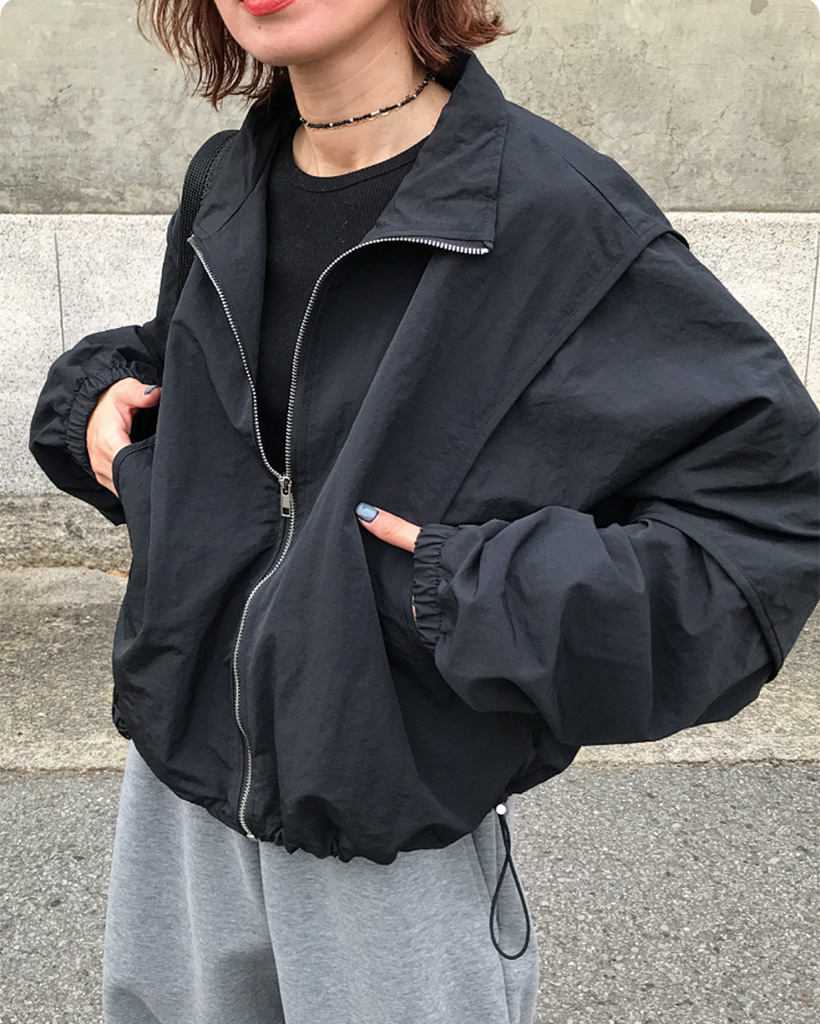 カラージップアップジャケット | ファッション通販サイト NUGU