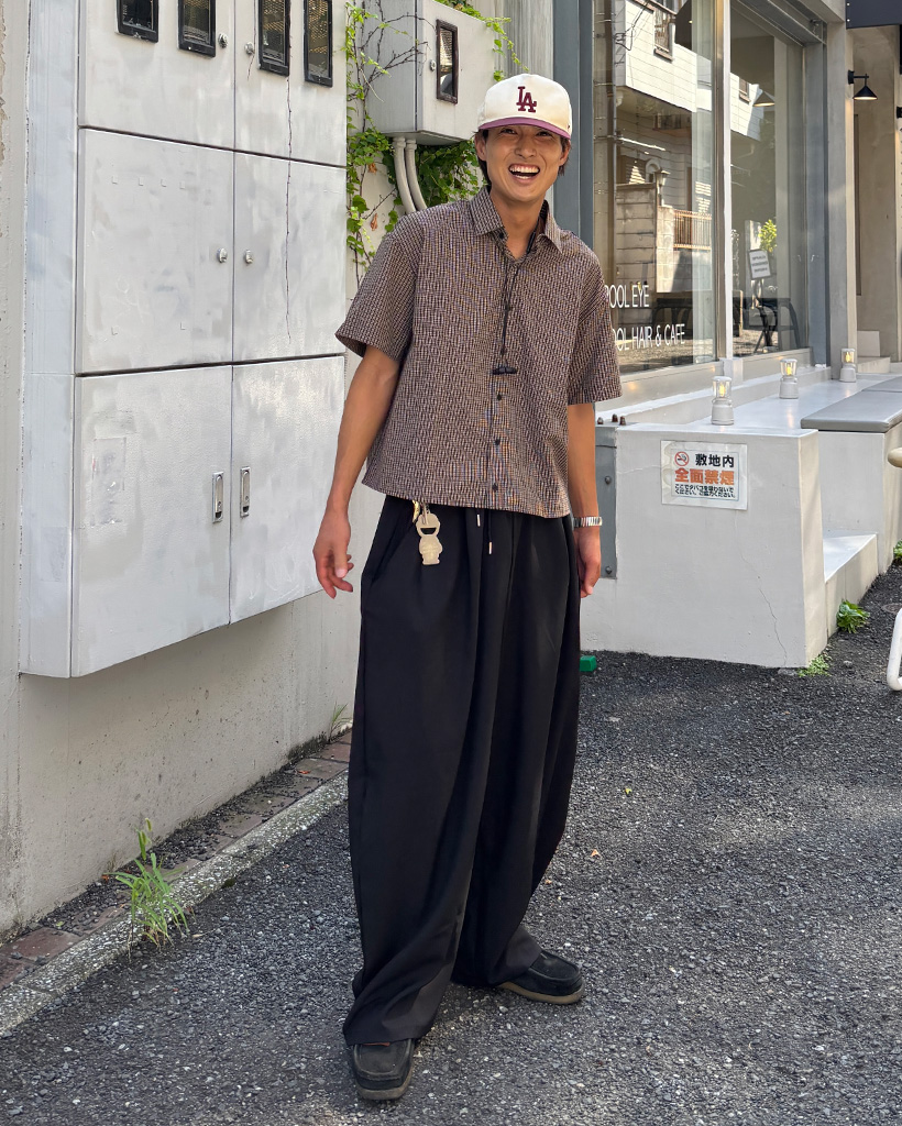 GOOPiMADE　E.4th　\"T ダブル\" バルーンパンツ　ブラック E.4th “T-Double” Balloon Pants - Black