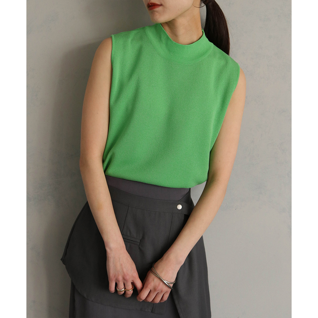 Suntoryノースリーブ ミラノリブノースリーブトップス (986-64003) | ファッション