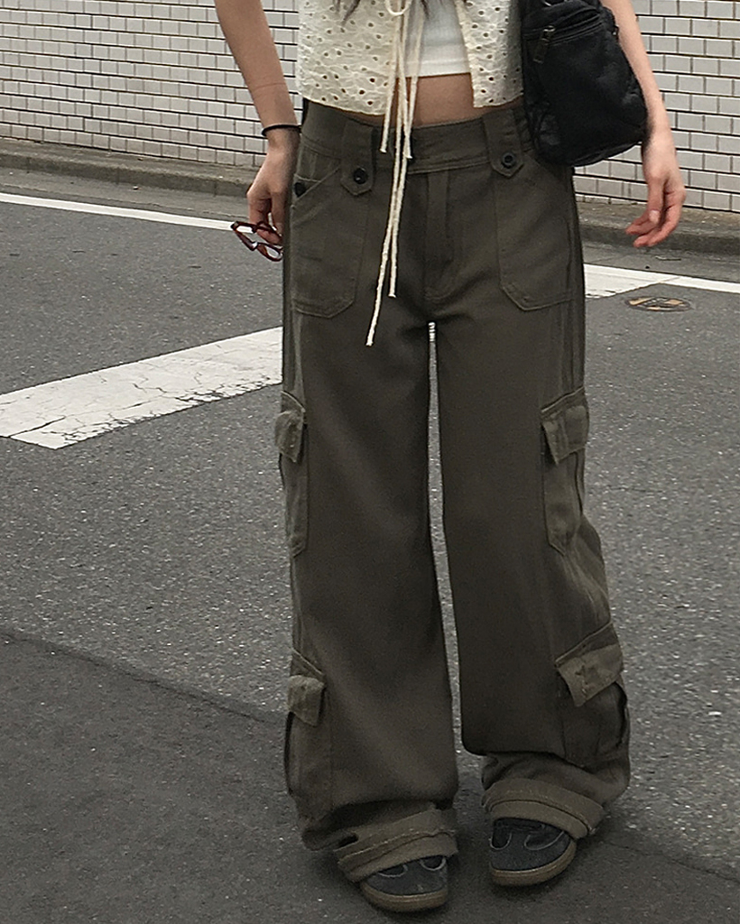 PRONOUNCE プロナウンス 20AW コレクション パンツ サイケ Y2K y2k グランジ パンツ – 100StarS