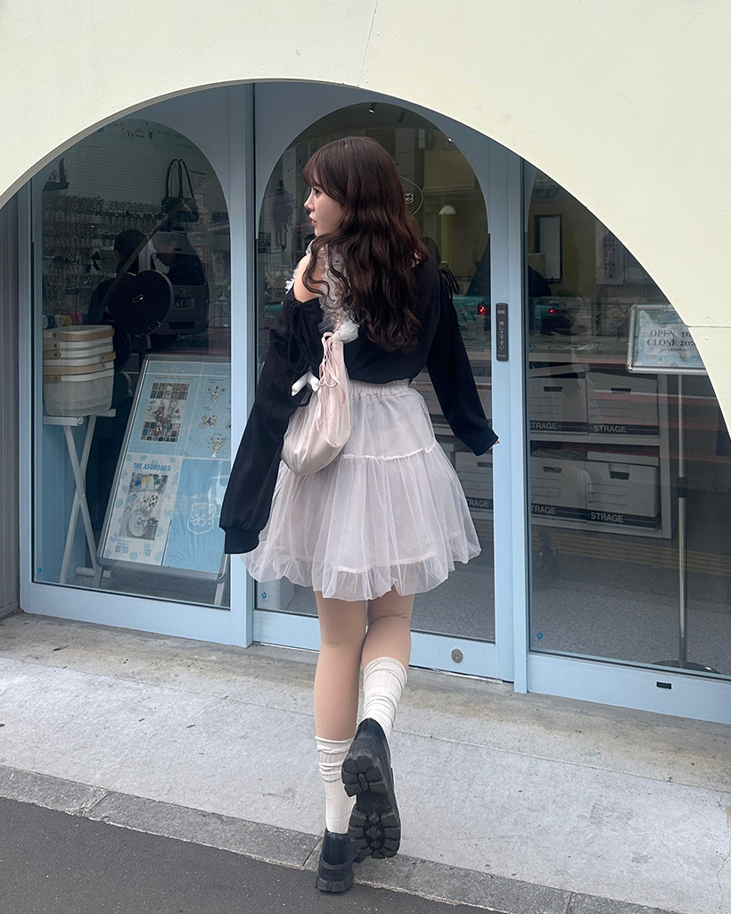 【24AW NEW】CELINE / フランネルツイル トラペーズミニスカート 24AW NEW】CELINE / フランネルツイル トラペーズミニスカート
