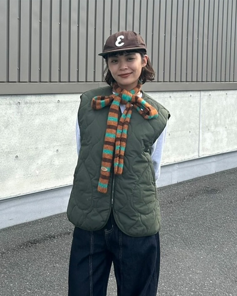 キルティングジップアップベスト | ファッション通販サイト NUGU