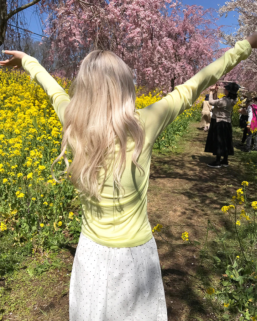 カラフルテンセルTシャツ