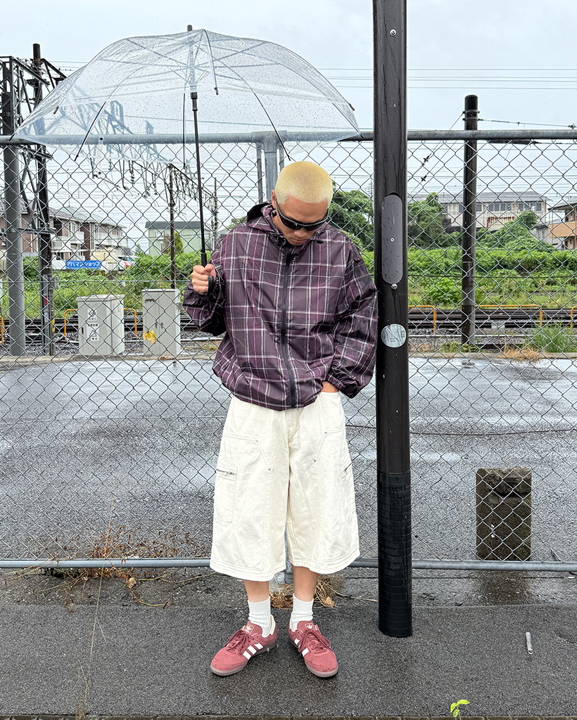 チェックウィンドブレーカー | ファッション通販サイト NUGU