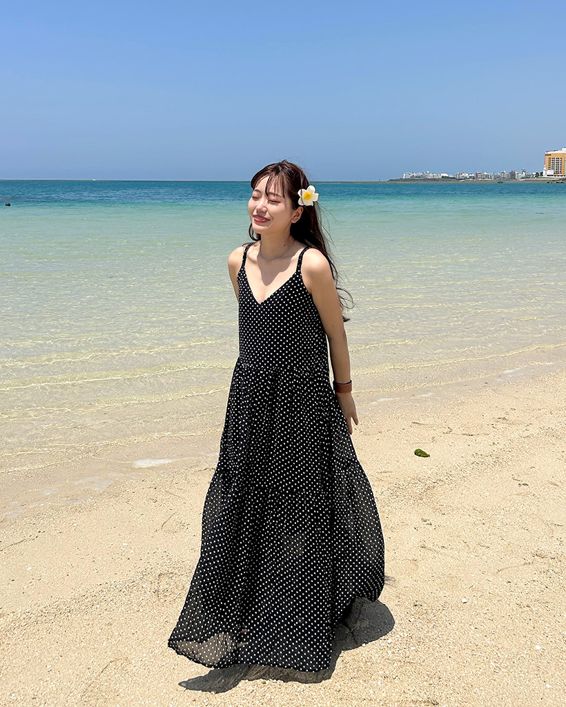 louiosy ルオシー　シアードットワンピース　ブラック　3L 新品タグ付き LADY LUCK LUCA ワンピース LC/LLL 袖ドットチュールワンピース