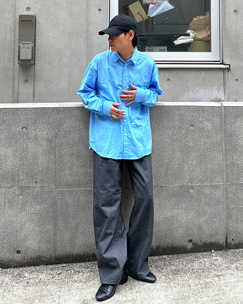 ピンストライプデニムパンツ | ファッション通販サイト NUGU