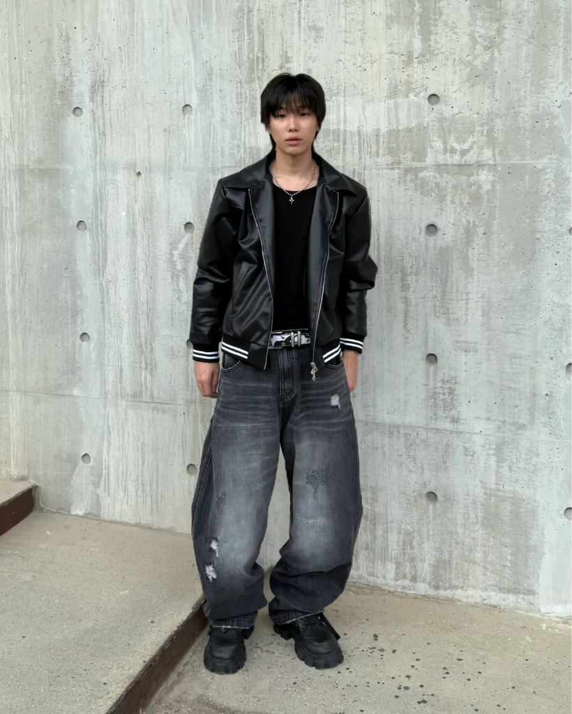 2WAYクロップドトラックレザージャケット | ファッション通販サイト NUGU