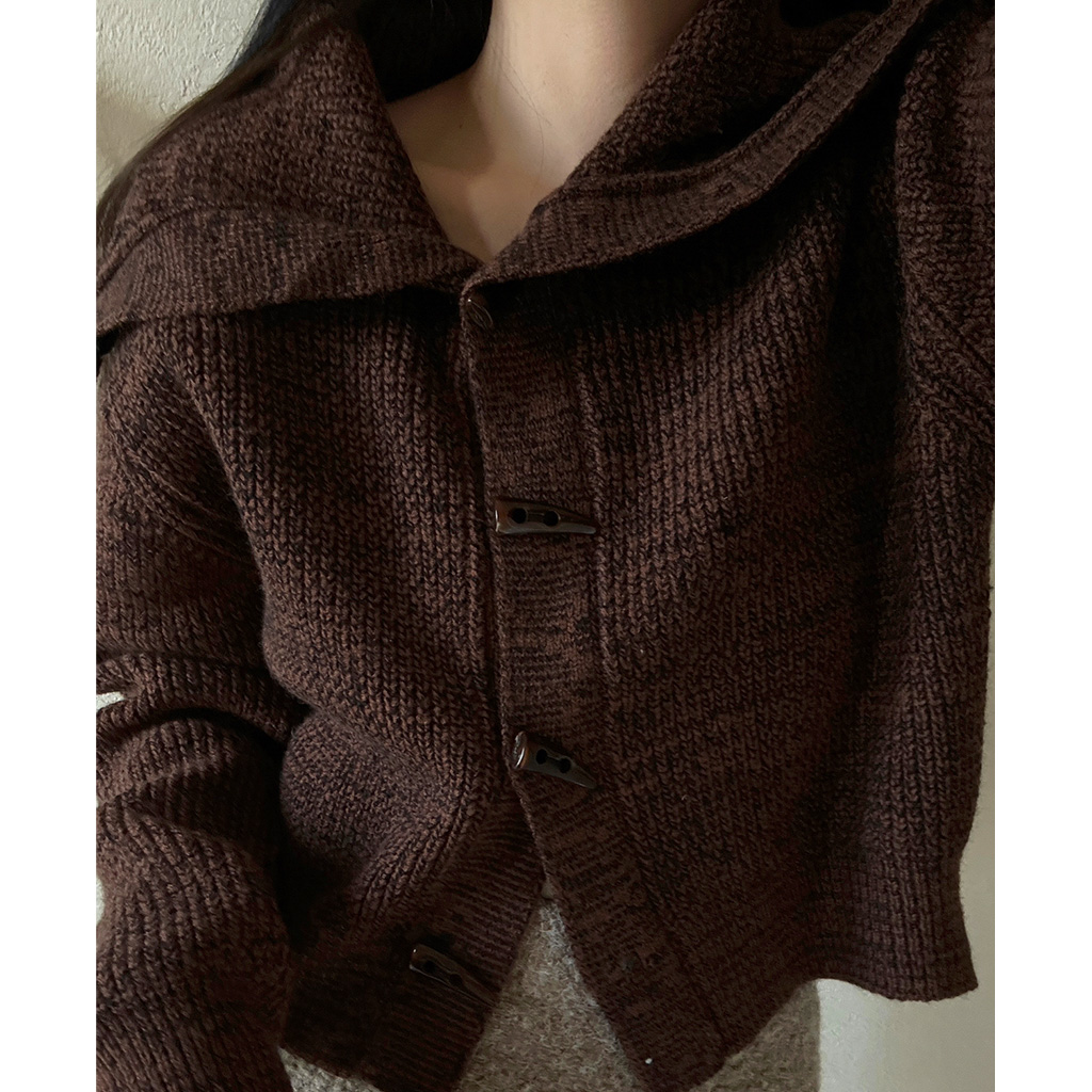 NODRESS レッド クロスモチーフ カーディガンM NODRESS レッド クロスモチーフ カーディガンM